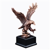Landing Bronze<BR> Eagle Trophy<BR> 8 Inches