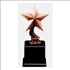 Inflation Buster<BR> Bronze Resin Star<BR> Trophy<BR> 7.5 Inches