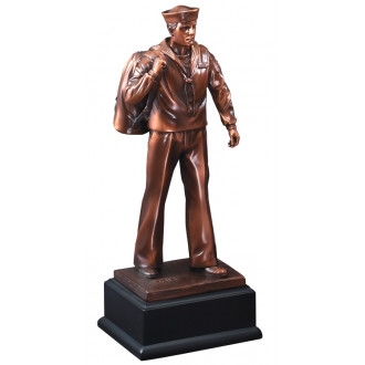 Bronze Gallery<BR> US Navy Trophy<BR> 12 Inches
