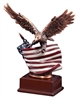 Americana Freedom<BR> Eagle Trophy<BR> 10 to 15.5 Inches