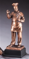Bronze Gallery<BR> Chef Trophy<BR> 16 Inches