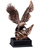 Majestic Bronze<BR> Premium Eagle Trophy<BR> 10 Inches