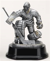 Hockey Goalie Trophy<BR> 6 Inches
