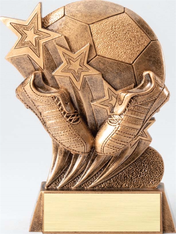 HYPE STAR  Soccer Trophy<BR> 5.25 Inches
