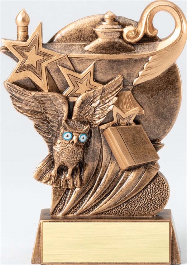 HYPE STAR  Education Trophy<BR> 5.25 Inches