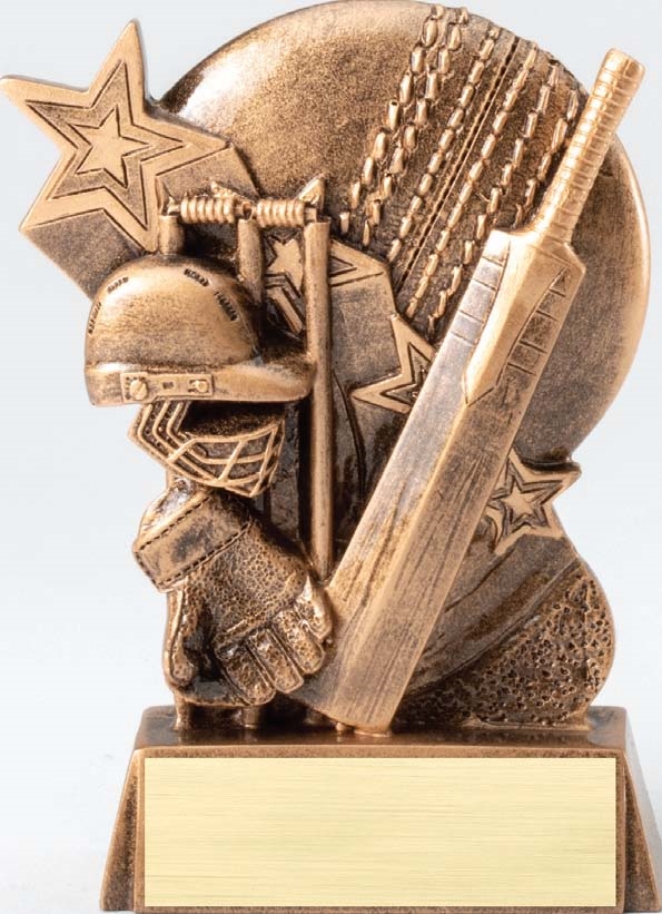 HYPE STAR  Cricket Trophy<BR> 5.25 Inches