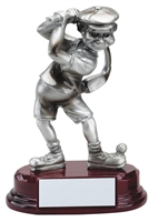 Premium Pewter<BR> Comic Golfer Trophy<BR> 5.75 Inches