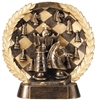 Resin High Relief<BR> Chess Trophy<BR> 7.5 Inches