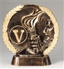 Resin High Relief<BR> Victory Trophy<BR> 7.5 Inches