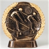 Resin High Relief<BR> Female Swimming Trophy<BR> 7.5 Inches