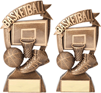 Banner<BR> Basketball Trophy<BR> 6 & 7 Inches