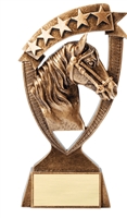 Banner<BR> Horse Trophy<BR> 6 to 8 Inches