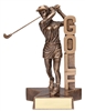 Billboard<BR> Female Golf Trophy<BR> 6.5 & 8.5 Inches