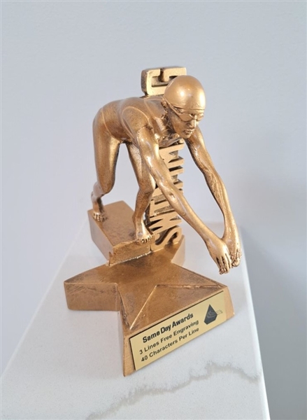 Billboard<BR> Female Swimming Trophy<BR> 6.5 & 8.5 Inches