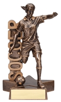 Billboard<BR> Female Soccer Trophy<BR> 6.5 & 8.5 Inches