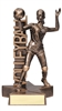 Billboard<BR> Female Volleyball Trophy<BR> 6.5 & 8.5 Inches