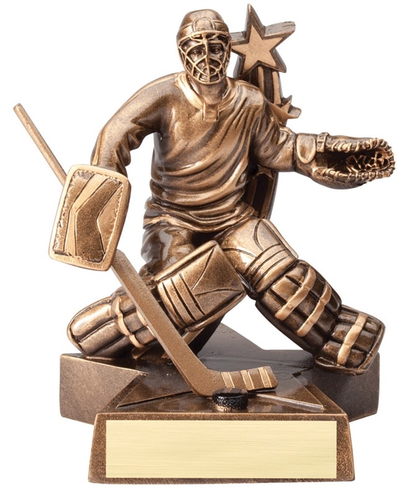 All-Star<BR> Ice Hockey Goalie Trophy<BR> 6.25 Inches
