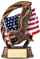Running Star<BR> Eagle Trophy<BR> 6.5 Inches
