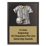 Baseball Jersey Plaque<BR> 2 Sizes