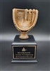 Premium Bronze <BR> Baseball/Softball Trophy<BR> 8.75 Inches