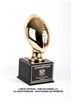 Gold Elite<BR> Small Football Trophy <BR> 9 Inches