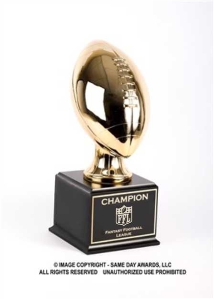 Gold Elite<BR> Premium Football Trophy<BR> 16 Inches