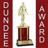 The Dundee Award<BR>Salesman Trophy<BR> 9 Inches Tall