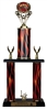 SAME DAY<BR>2 Column Flame<BR> Chili Cook Off Trophy<BR> 18 to 22 Inches