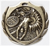 SAME DAY<BR>Burst Swimming Medal<BR> 2.25 Inches