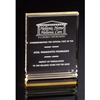 SAME DAY<BR>Executive Billboard<BR> Gold Acrylic Trophy<BR> 6 Inches