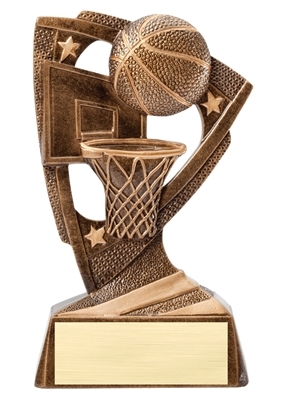SAME DAY<BR> DELTA BASKETBALL TROPHY <BR> 6.25 INCHES
