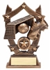 SAME DAY<BR>Sport Star<BR> Soccer Trophy<BR> 6.25 Inches