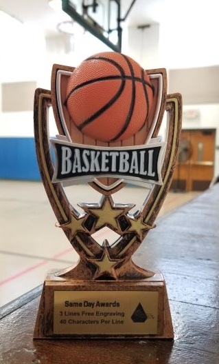 Trophée Basket RS3103 - déstockage trophées 