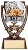 SAME DAY<BR> 4 Star Cheerleading Trophy<BR> 6 Inches