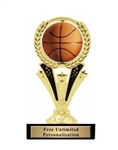 Spinner<BR> Basketball Trophy<BR> 6.5 inches