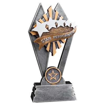 Sun Ray<BR> Star Performer Trophy<BR> 7 Inches