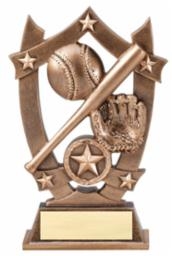 Sport Star<BR> Baseball Trophy<BR> 6.25 Inches