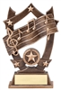 Sport Star<BR> Music Trophy<BR> 6.25 Inches