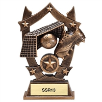Sport Star<BR> Soccer Trophy<BR> 6.25 Inches