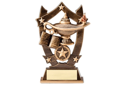 Sport Star<BR> Lamp of Knowledge Trophy<BR> 6.25 inches