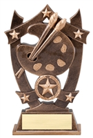 Sport Star<BR> Art Trophy<BR> 6.25 Inches