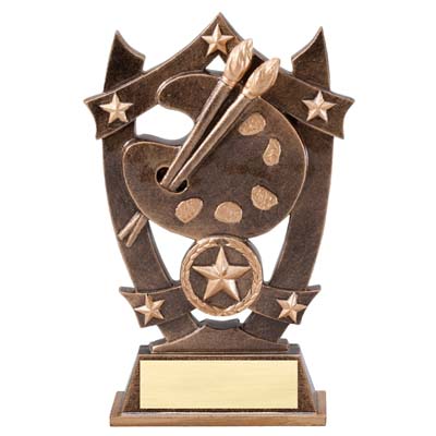Sport Star<BR> Art Trophy<BR> 6.25 Inches