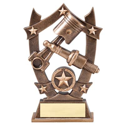 Sport Star<BR> Spark Plug Trophy<BR> 6.25 Inches
