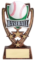 4 Star<BR> Baseball Trophy<BR> 6 Inches