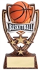 4 Star Basketball Trophy<BR> 6 Inches