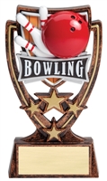4 Star<BR> Bowling Trophy<BR> 6 Inches