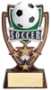 4 Star<BR> Soccer Trophy<BR> 6 Inches