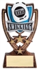 4 Star<BR> Swimming Trophy<BR> 6 Inches