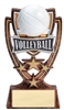 Inflation Buster<BR>4 Star<BR> Volleyball Trophy<BR> 6 Inches