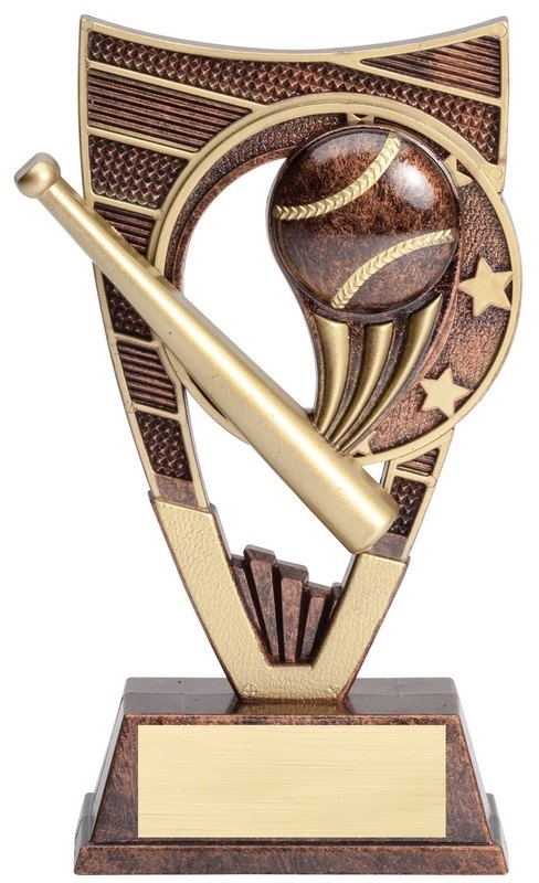 Shield Baseball Trophy<BR> 7 Inches